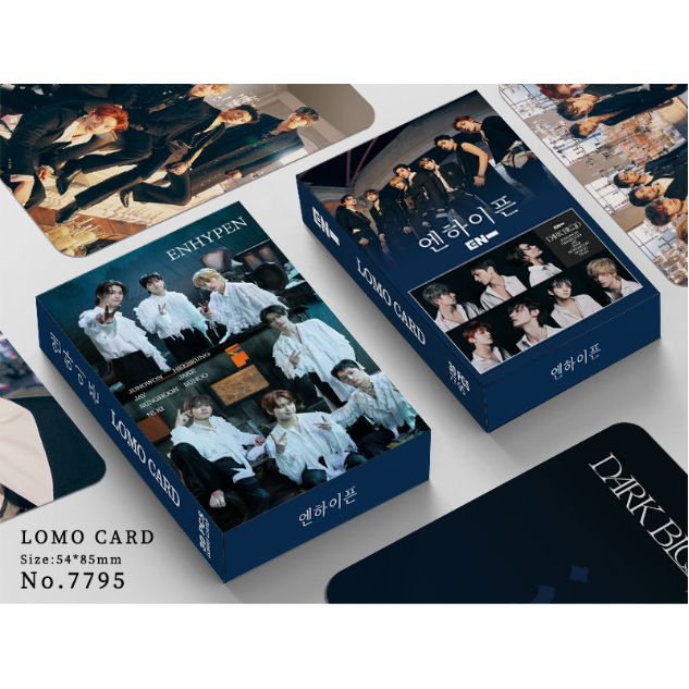 30pcs/box EN-HYPEN Album DARK BLOOD Photocards ENHYPEN Kartu Lomo Kpop Postcards