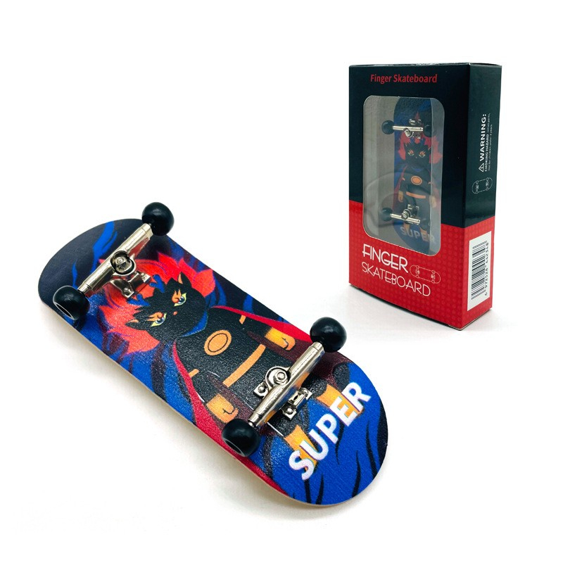 34mm finger skateboard mini skateboard skate skateboard 34mm maple deck 5lapis pro Dengan bearing skateboard 4roda skateboard