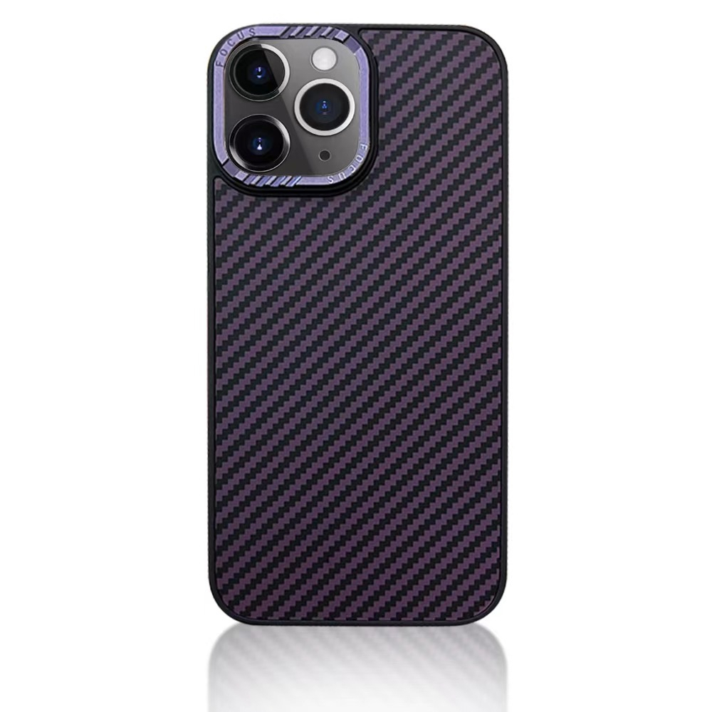 New!! carbon fiber magnetic suction phone case suitable for iPhone 14 13 12 11 Pro Max High quality phone case border silicone anti drop metal lens protection iPhone 14 case