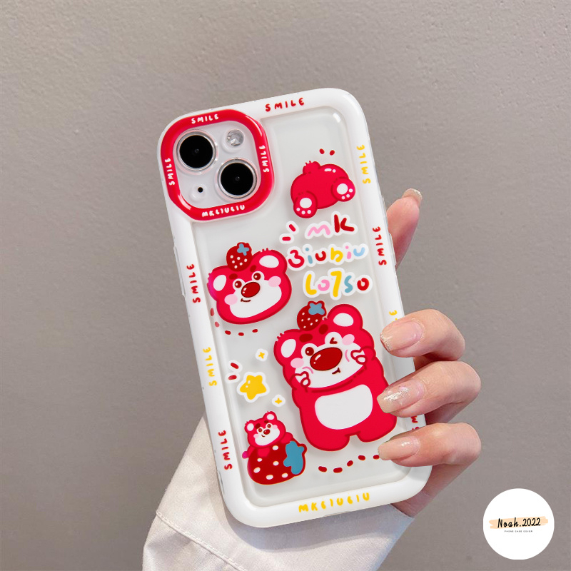 Casing Manyo Bear Winnie the Pooch Lucu Untuk OPPO A17 A12 A17K A16K A57 A16s A15 A54 A55 A76 A77s A77 A16 A5 A9 A74 A3s A5s A95 A7 A15s A72 A16E A1K A53 A31 A52 A12E Airbag Soft Case