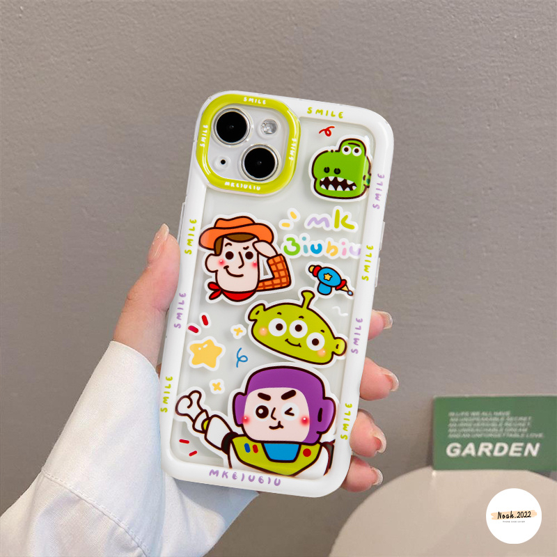 Case Manyo Cerita Mainan Kartun Untuk VIVO Y20 Y35 Y15s Y21 Y16 Y12 Y02s Y15 Y17 Y12i Y11 Y22s Y20i Y33s Y22 Y02 Y15A Y12s Y91C Y20s G Y30 Y21s V25 Y91 Y93 Soft Airbag Shockproof Case