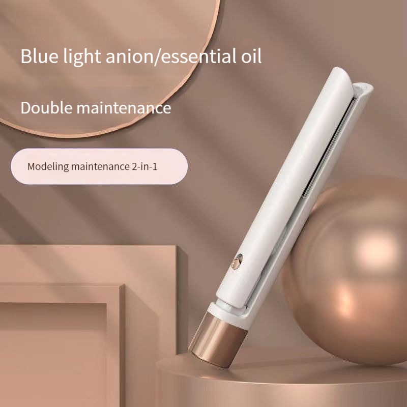 Klip Papan Lurus Mini-Tipe Portabel Pengeriting Listrik Kecil Clipboard Pengeriting Cepat Rambut Rambut Lurus Perangkat Penggunaan Ganda