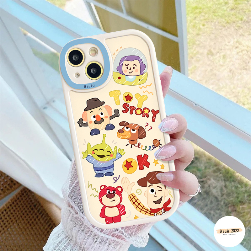 Cartoon Toy Story Soft Phone Casing For Infinix Smart 6 5 Hot 11s 9 11 10s 10 Play 10T Hot 10 Lite 10T 11 11s 10s For Infinix Note 8 Lotso Pig Cute Strawberry Bear Tpu Cover