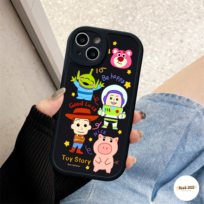 Cartoon Toy Story Soft Phone Casing For Infinix Smart 6 5 Hot 11s 9 11 10s 10 Play 10T Hot 10 Lite 10T 11 11s 10s For Infinix Note 8 Lotso Pig Cute Strawberry Bear Tpu Cover