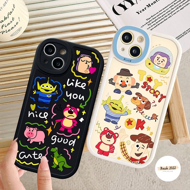 Cartoon Toy Story Soft Phone Casing For Infinix Smart 6 5 Hot 11s 9 11 10s 10 Play 10T Hot 10 Lite 10T 11 11s 10s For Infinix Note 8 Lotso Pig Cute Strawberry Bear Tpu Cover