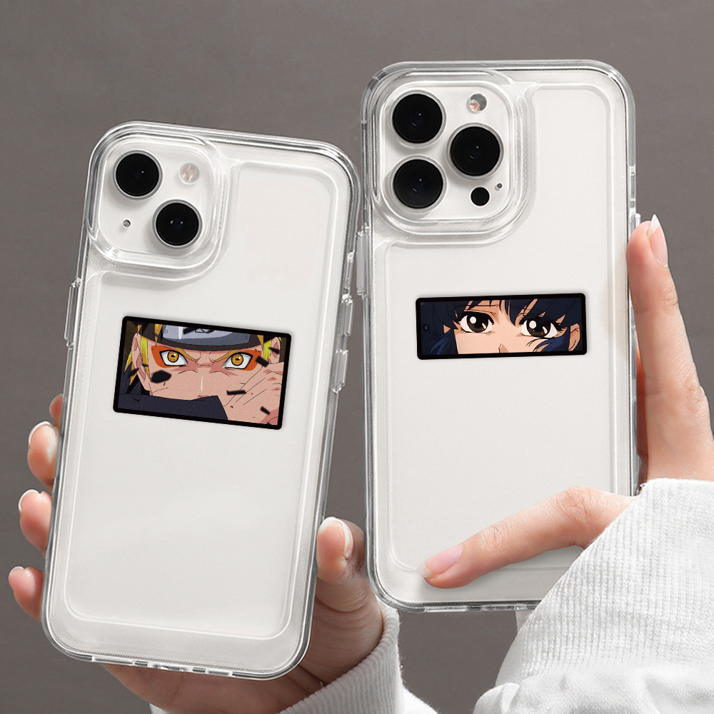 [in Stock] 40pcs Stiker Kartun Untuk Karakter anime Mata Handphone Laptop Cangkir Air Stiker Tahan Air