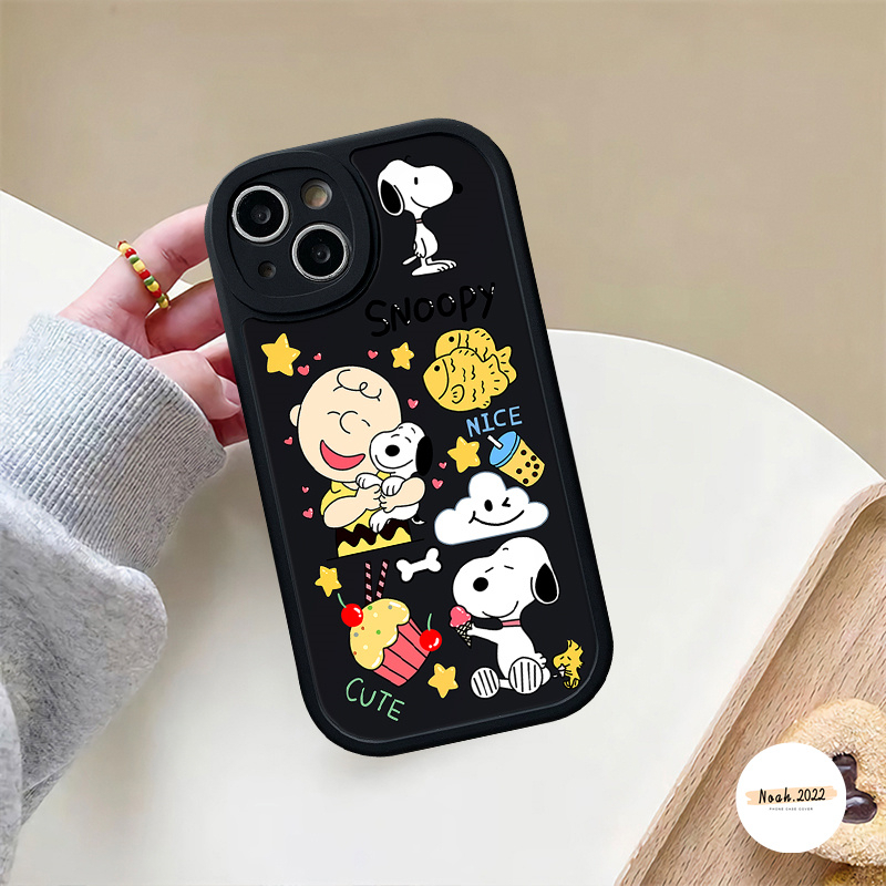 Case Beruang Strawberry Lucu Untuk VIVO Y36 Y20 Y22 Y12 Y15 Y16 Y15s Y21 Y11 Y15A Y20s Y20i Y12i Y30 V25E Y91C Y02 V25 Y91 Y35 Y51 Y22s Y33s Y21A Y17 Y21s Snoopy Toy Story Alien Case