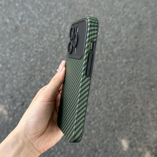 Carbon fiber two in one anti drop Phone case For iPhone 14 13 12 11 Pro Max with higher screen protection iPhone X XS XR XS MAX phone case