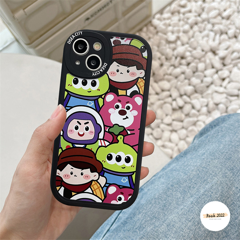 Soft Case Untuk Samsung A13 A04 A23 A14 A54 A12 A11 A03 A50s A34 A50 A31 A32 A03s A20 A22 A73 A71 A21s A30s A10s A20s A72 A02s A51 A52 A53 Toy Story Alien Winnie The Pooh Manyo Cover