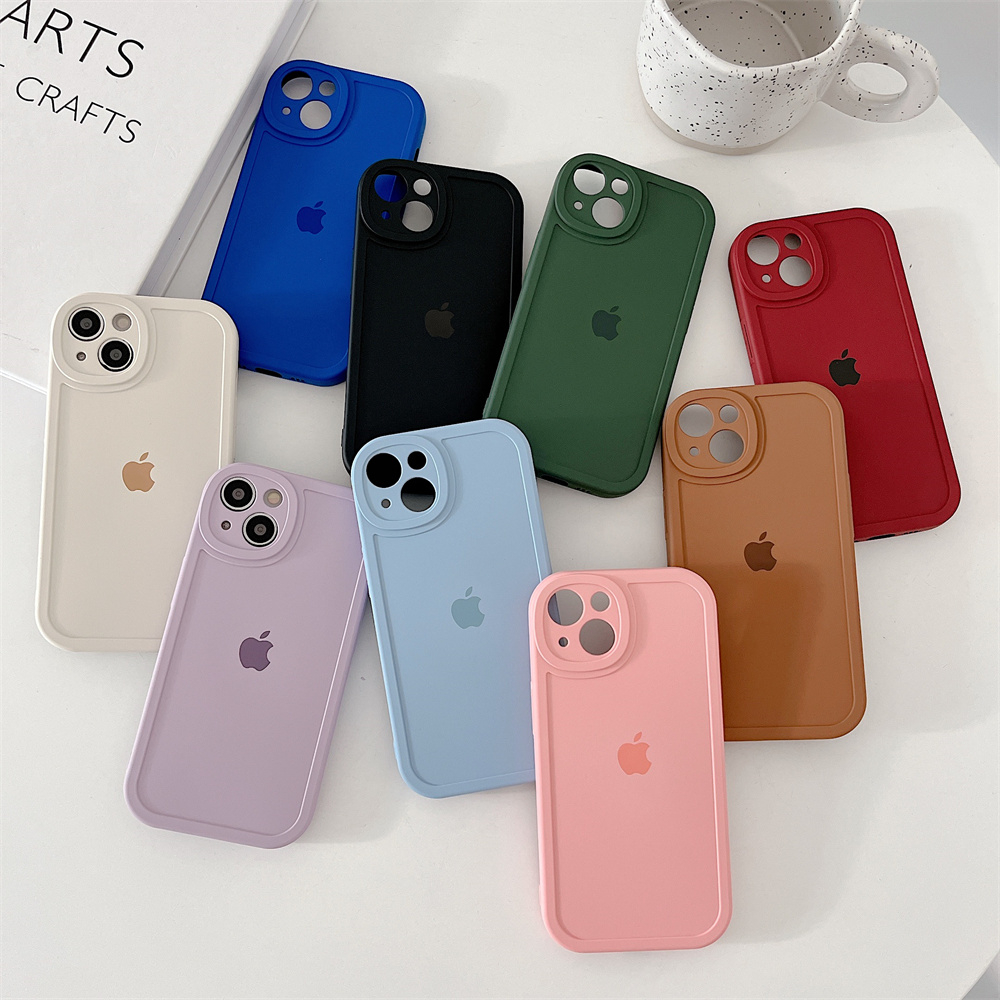 Soft Case Silikon Motif Untuk iPhone 14 / 13 / 12 / 11 Pro MAX X XS MAX XR 7plus 8plus