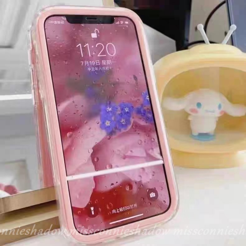 Casing VIVO Y11 Y02 Y35 Y22s Y16 Y12i Y01 Y91C Y91 Y21T Y76 Y12 Y21 Y15s Y21s Y22 Y02s Y15 Y20s Y12s Y33s Y20 Y15A Y11s Y33T Y17 Y12A Y30 3in1 Soft Case Transparan Warna Macaron