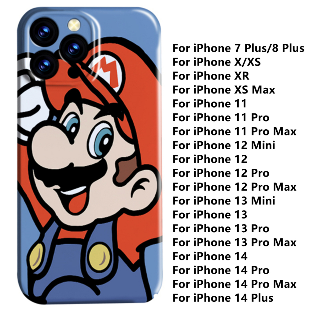 Dllencase Kompatibel Untuk iPhone 14pro Max 13pro Max13/12 /11 series Hard Case Film Shell Trendi Baru Tahan Guncangan Dan Jatuh, Dengan Nuansa premium E022