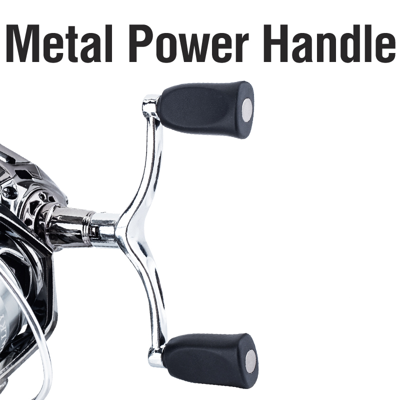 5.2:1 High Speed Ratio Fishing Reel 1000 /2500 /3000 Series High Performance Spinning Reel 4+1BB All Metal 10Kg Max Drag Power Air Asin Aksesoris Memancing