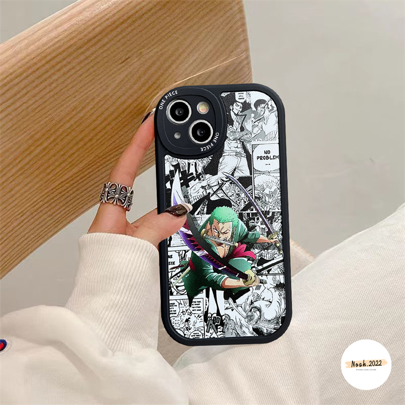 Case Luffy Kartun OPPO A17 A78 A16 A58 A54 A95 A77s A57 A15 A17K A9 A5 A5s A12 A7 A96 A74 A76 A55 A3S A16K A53 A92 A1K A31 A16E Reno5 5F 7 7Z 8lucu One Piece Anime Casing TPU Empuk