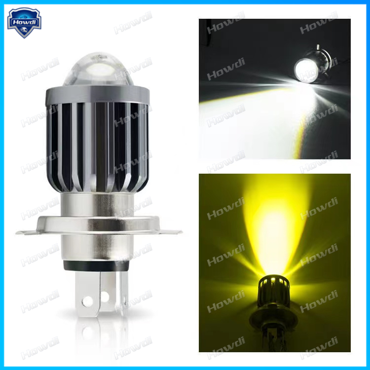 H6 BA20D Led H4 Led Moto Lampu Bohlam Motor CSP 10000LM Lampu Sorot 12V Motos Aksesoris Hi Lo Lamp Fog Light