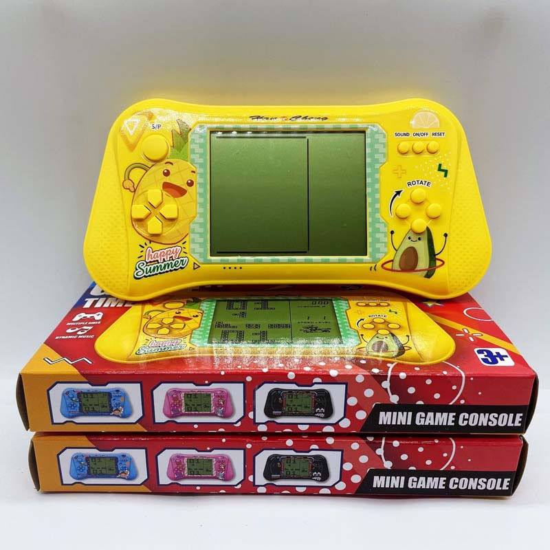 Baru 5.5&quot; LCD Besar 23game Klasik Tetris Brick Game Hand Held Classic Fun Arcade Game Hadiah Ulang Tahun