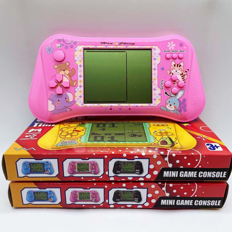 Baru 5.5&quot; LCD Besar 23game Klasik Tetris Brick Game Hand Held Classic Fun Arcade Game Hadiah Ulang Tahun