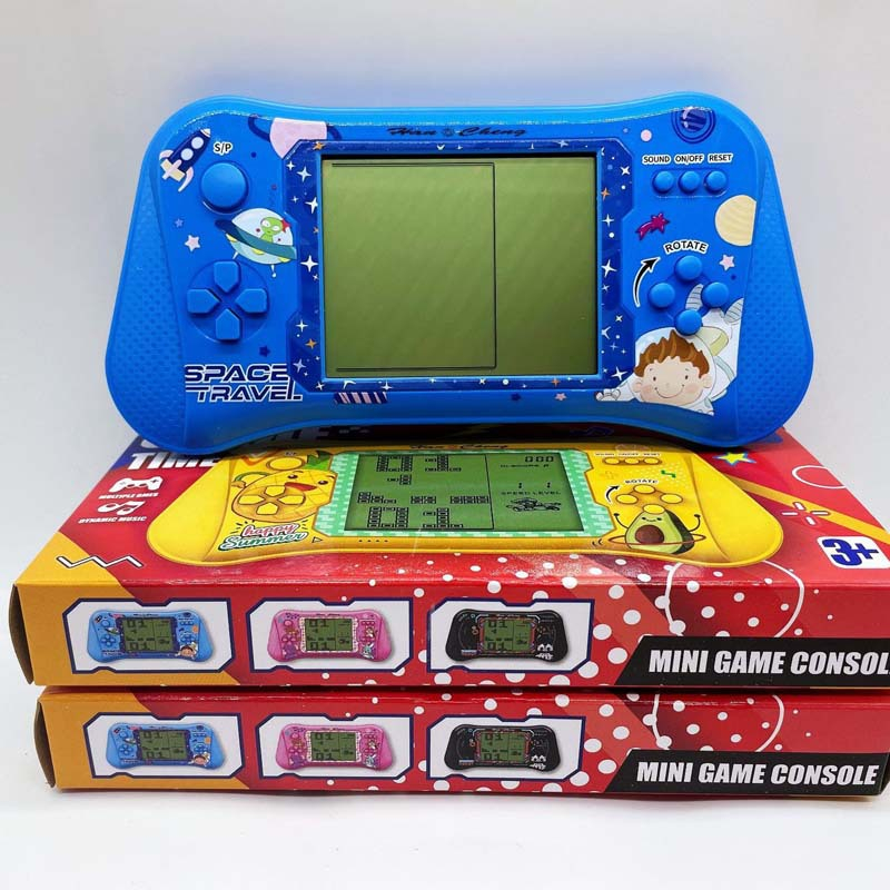 Baru 5.5&quot; LCD Besar 23game Klasik Tetris Brick Game Hand Held Classic Fun Arcade Game Hadiah Ulang Tahun