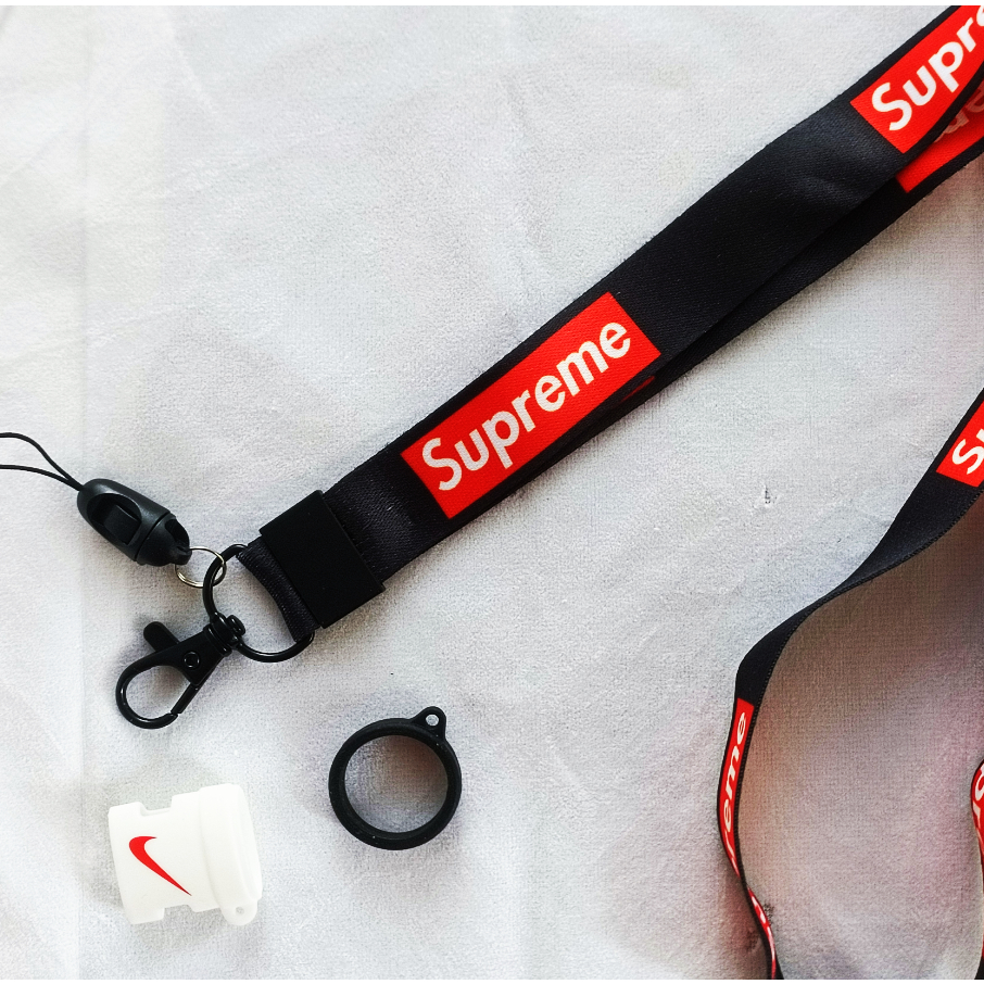 Lanyard Supreme Cocok Untuk Aladin/Kartu lanyard /Kamera/ Telepon/relx lanyard