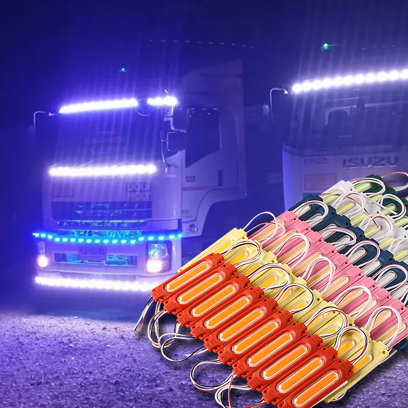 10PCS LAMPU LED MODUL STRIP COB 12VOLT DAN 24VOLT WATERPROOF VARIASI KOLONG MOBIL MOTOR SUPER TERANG