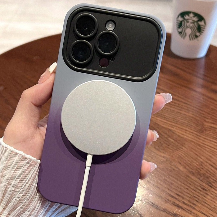 Luxury Silicone Magnetic iPhone Case for iPhone 11 12 13 14 Pro MAX 14Plus Lens Protection Anti-Fingerprint iphone Silicone Soft Case