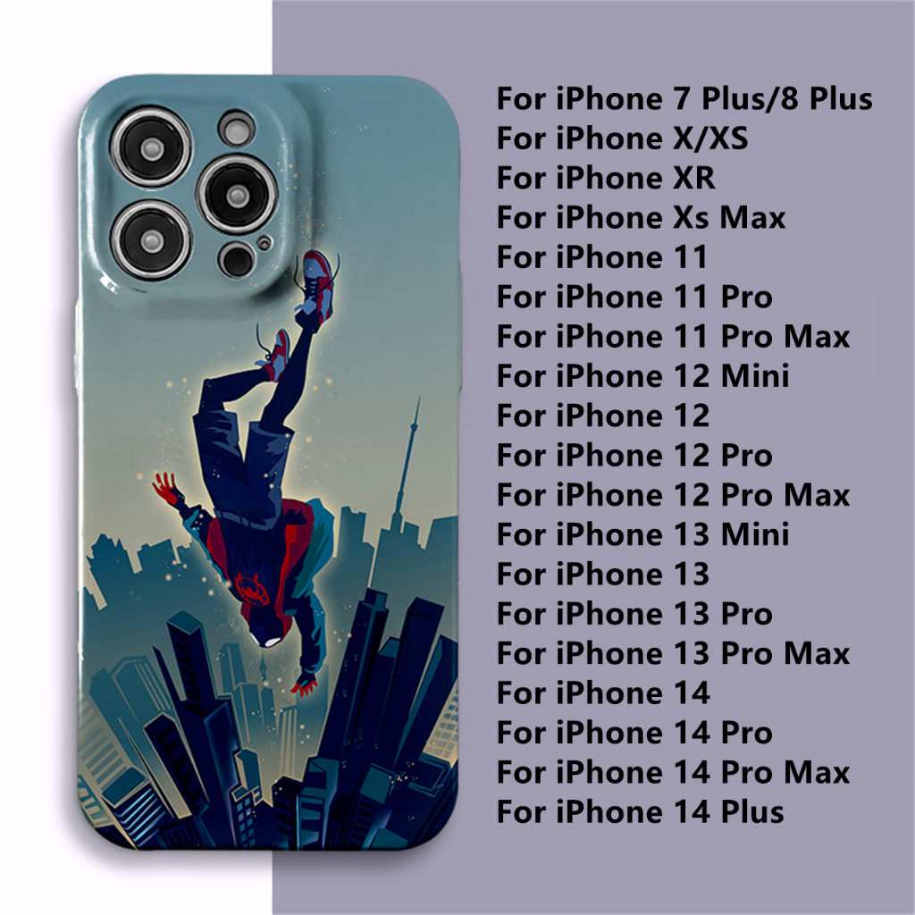 Dllencase Kompatibel Untuk iPhone 14 Pro Max 13pro Max13 /12 /11 series Hard Case Film Shell Trendy Baru Tahan Guncangan Dan Jatuh, Dengan Nuansa premium H001