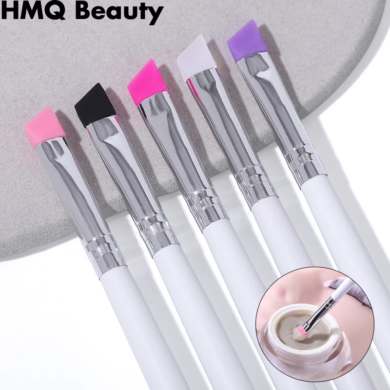 Eyelash Perm Alat Pengangkat Bulu Mata silicone Clean Up brush Laminasi Alat Pemisah Bulu Mata lash lift tool