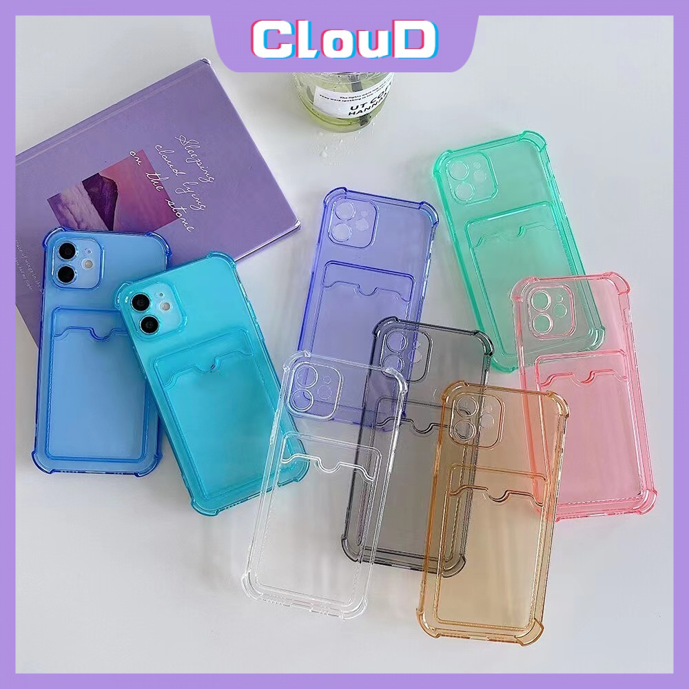 Casing Samsung A12 A04 A13 F22 A52S A02S A50 A51 A03S A21S A22 A32 A52 A72 M32 M22 A10S A50S A30S Dompet Slot Kartu Soft Case