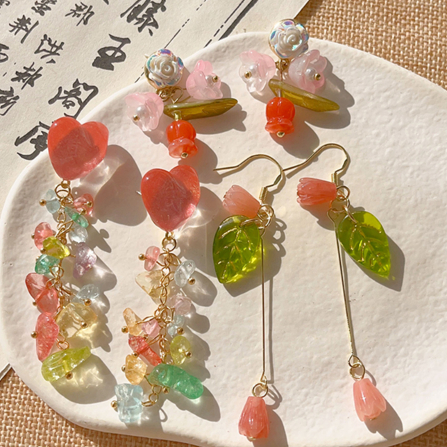 Anting Rumbai Warna Anting Baru Perhiasan Wanita Fashion