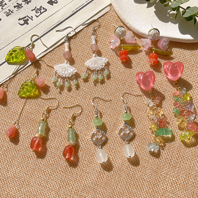 Anting Rumbai Warna Anting Baru Perhiasan Wanita Fashion