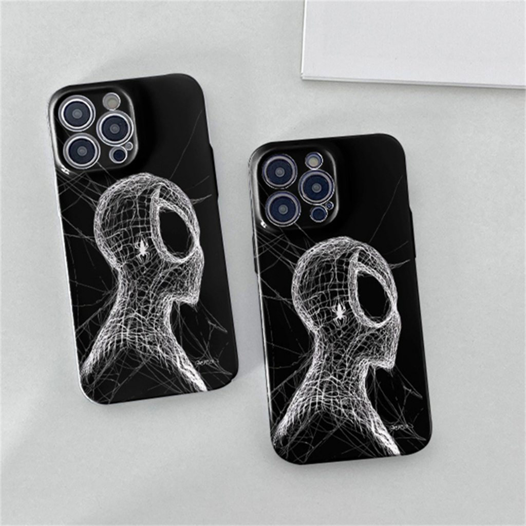 Dllencase Kompatibel Untuk iPhone 14 Pro Max 13pro Max13 /12 /11 series Hard Case Film Shell Trendy Baru Tahan Guncangan Dan Jatuh, Dengan Nuansa premium H047