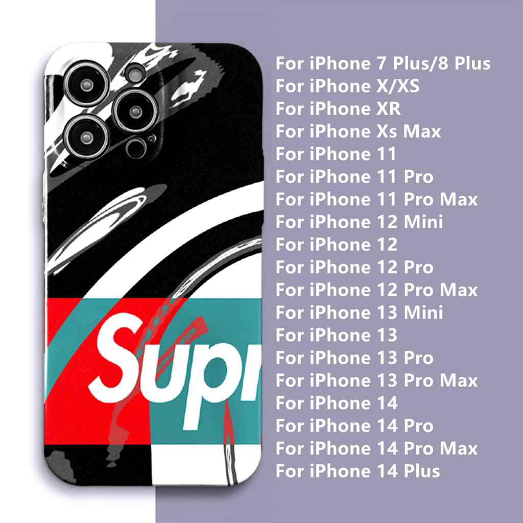 Dllencase Kompatibel Untuk iPhone 14 Pro Max 13pro Max13 /12 /11 series Hard Case Film Shell Trendy Baru Tahan Guncangan Dan Jatuh, Dengan Nuansa premium H049