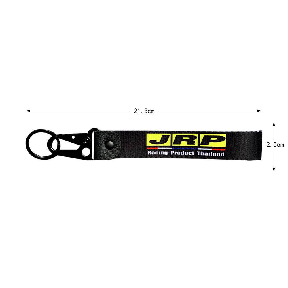 Jrp Produk Racing Thailand Gantungan Kunci Motor Tali Awet Keyring Motocross Webbing Gantungan Kunci Keychain Badge Keyring