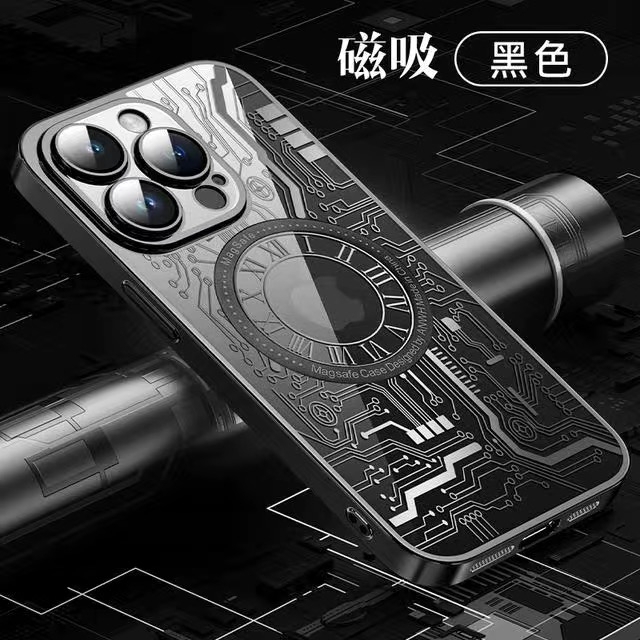 NEW !! Premium Phone case for iPhone 14 13 12 11 Pro max Magnetic suction style technology shell Anti drop Case iPhone 14 plus Case with Lens Film Protection