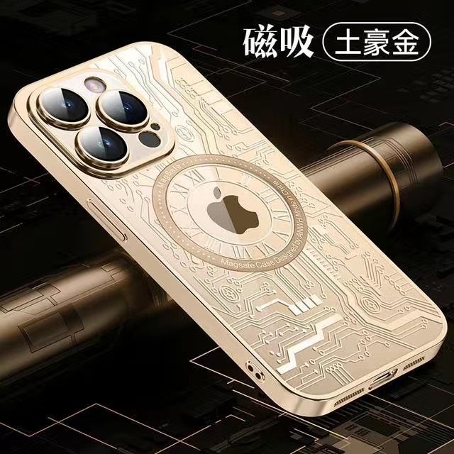 NEW !! Premium Phone case for iPhone 14 13 12 11 Pro max Magnetic suction style technology shell Anti drop Case iPhone 14 plus Case with Lens Film Protection