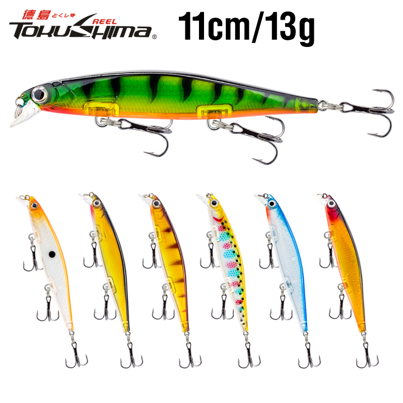 1pcs 11cm /13g Tenggelam Lambat Ikan Kecil 3D Mata Laser Troli Memancing Umpan Crankbait Pensil Swimbait Air Tawar Air Asin Memancing Umpan