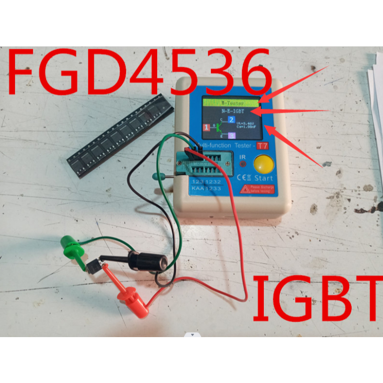 5pcs/lot FGD4536 TO-252 360V LCD Plasma Transistor Baru Dalam Stok