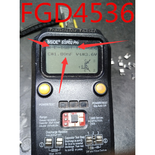 5pcs/lot FGD4536 TO-252 360V LCD Plasma Transistor Baru Dalam Stok