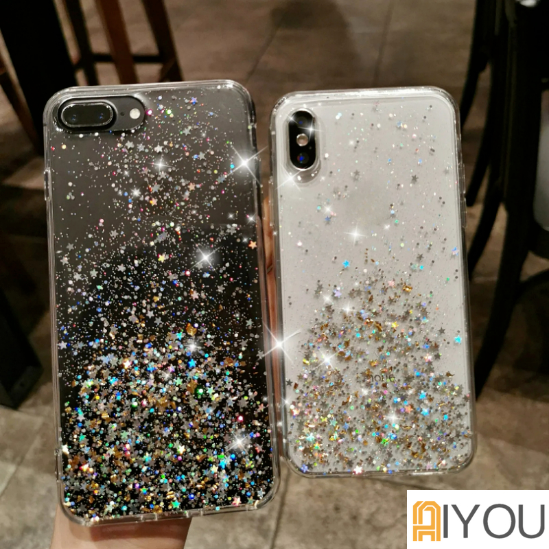 Iphone 13 Pro Max Bling Glitter Sequin Sparkling Soft Case Iphone14 12 Pro Max X XS Max XR iPhone 8 7 6 6S Plus Sarung Belakang