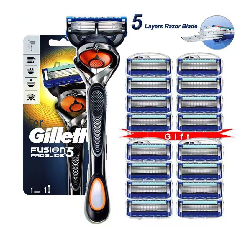 Pisau Cukur Manual/ Pisau 5lapis/ Pisau Cukur Pria/Untuk  Fusion ProGlide Razor blade