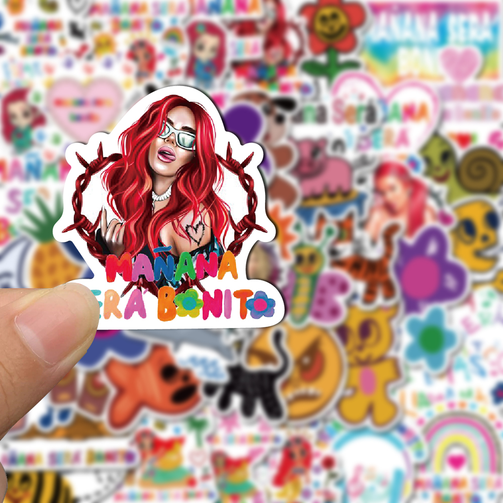 50 Pcs Manana Sera Bonito Indah Kartun Grafiti Stiker Laptop Ponsel Case Tahan Air Stiker Decal