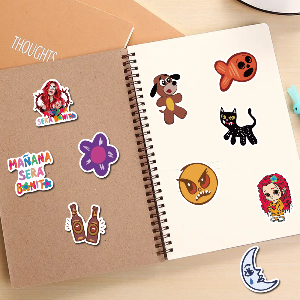 50 Pcs Manana Sera Bonito Indah Kartun Grafiti Stiker Laptop Ponsel Case Tahan Air Stiker Decal