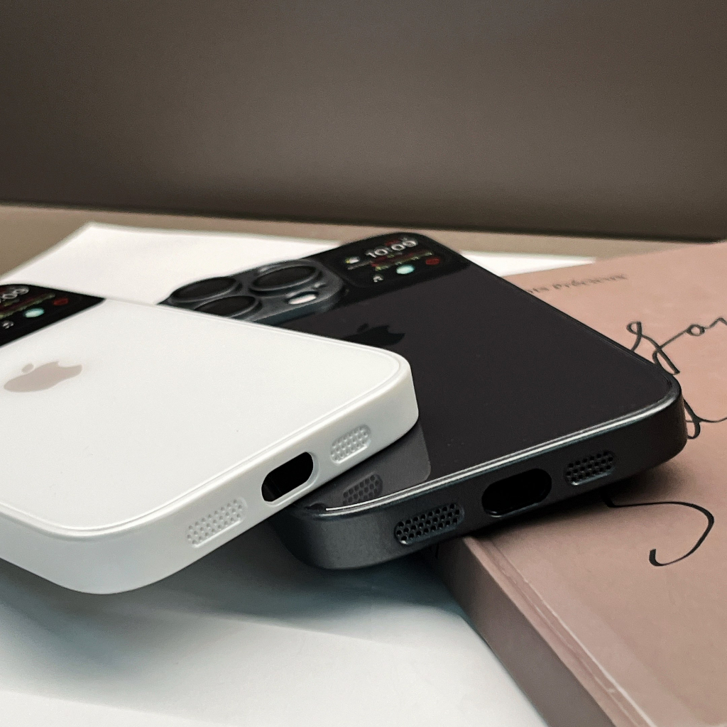 New!! High-end large window AG glass case iphone for iPhone 11 12 13 pro max 14 Pro Max 14Plus anti-drop IPhone case with HD camera lens protective film