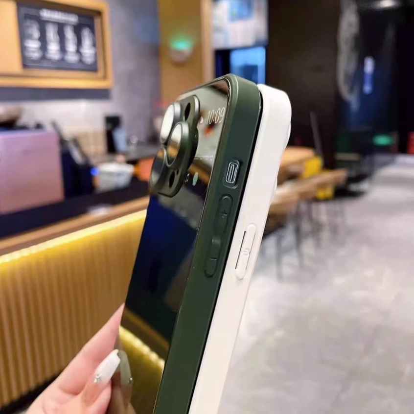 New!! High-end large window AG glass case iphone for iPhone 11 12 13 pro max 14 Pro Max 14Plus anti-drop IPhone case with HD camera lens protective film