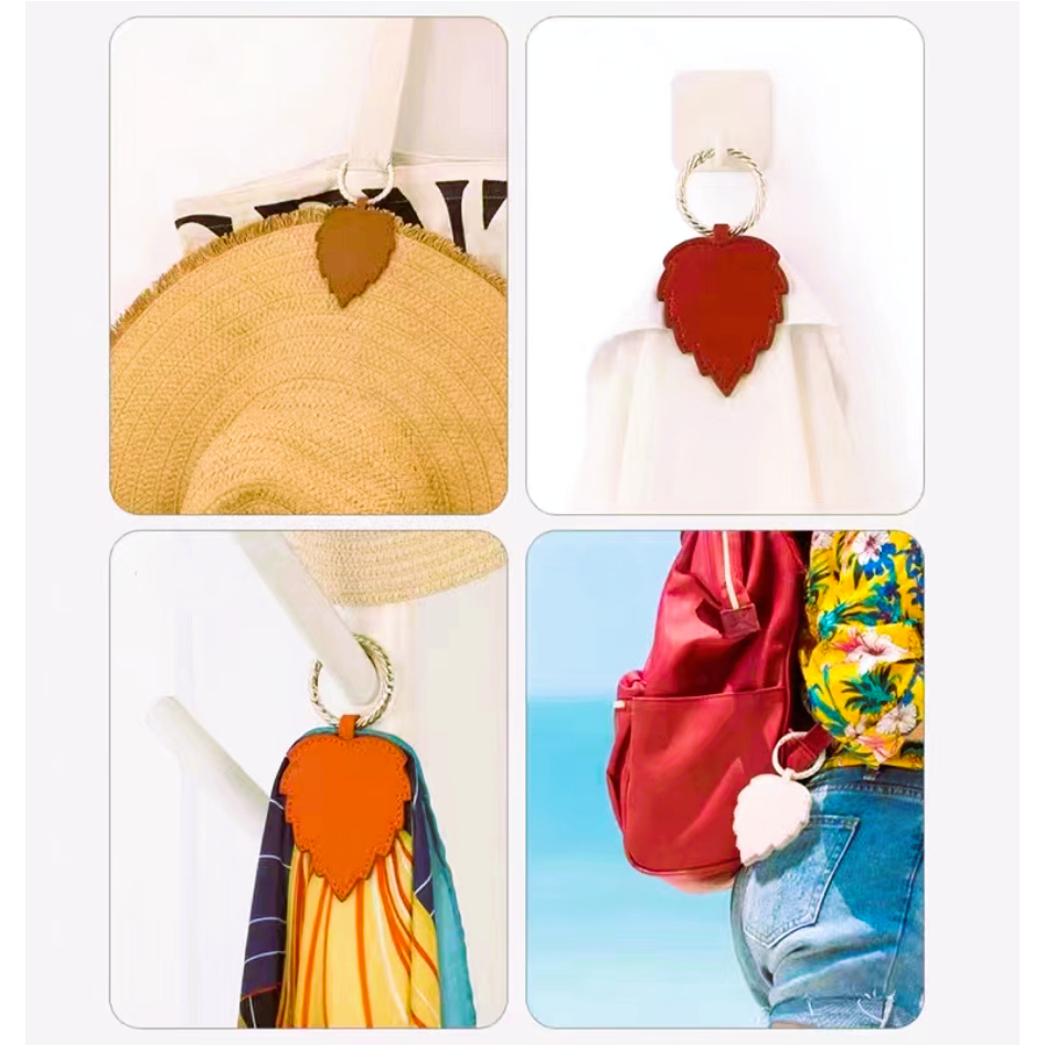 Handbag Topi Magnet Klip Portable Universal Magnetic Hat Keeper Clip Kulit PU Penyimpanan Aksesoris Perlengkapan Camping Hiking