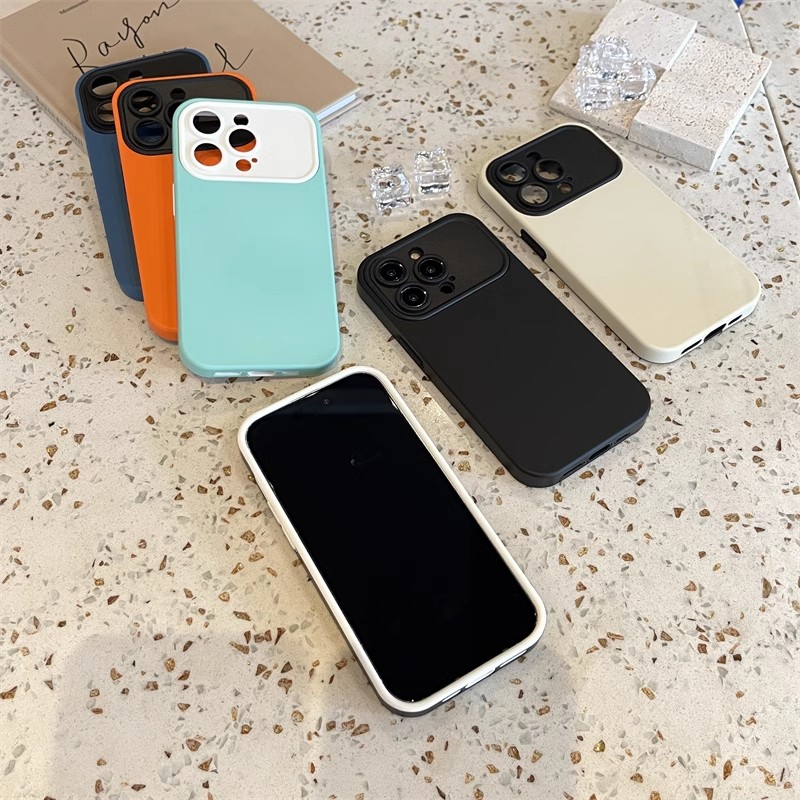 IPHONE Lembut Permen Silikon Casing Ponsel Untuk Iphone14 13 12 11 Pro Max X Xs XR Max Bumper Shockproof Cases Cover