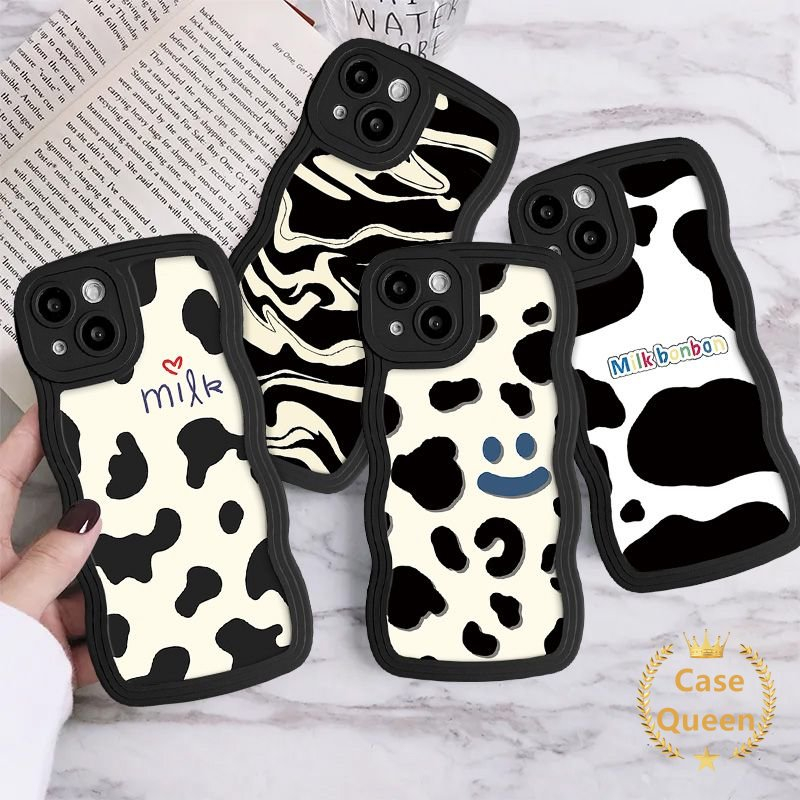 Ins Art Zebra Pattern Silicone Back Case Oppo A17 A57 A17K A77 A15 A11K A95 A96 A77s A16K A33 A35 A15s A7 A5s A16 A36 A74 A3s A5 A53 A9 A12 A16s A32 A54 A76 A11 Leopard Soft Cover