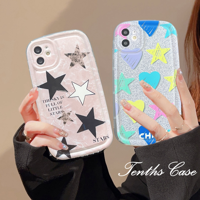 Realme 10 C55 C35 C33 C31 C30 C25Y C21Y C25 C25s C20 C17 C15 C12 C11 7 9i 5 5s 5i 6i Narzo 50A Prime 50iStars Casing Ponsel Dengan Aksesoris