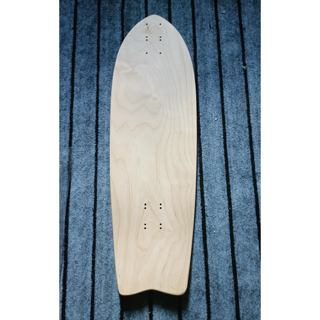 Deck skateboard deck surfskateboard skate 32*10inch 16lubang bisa serasi dengan truk apa aja adjust wheelbase 7layers hard rock maples