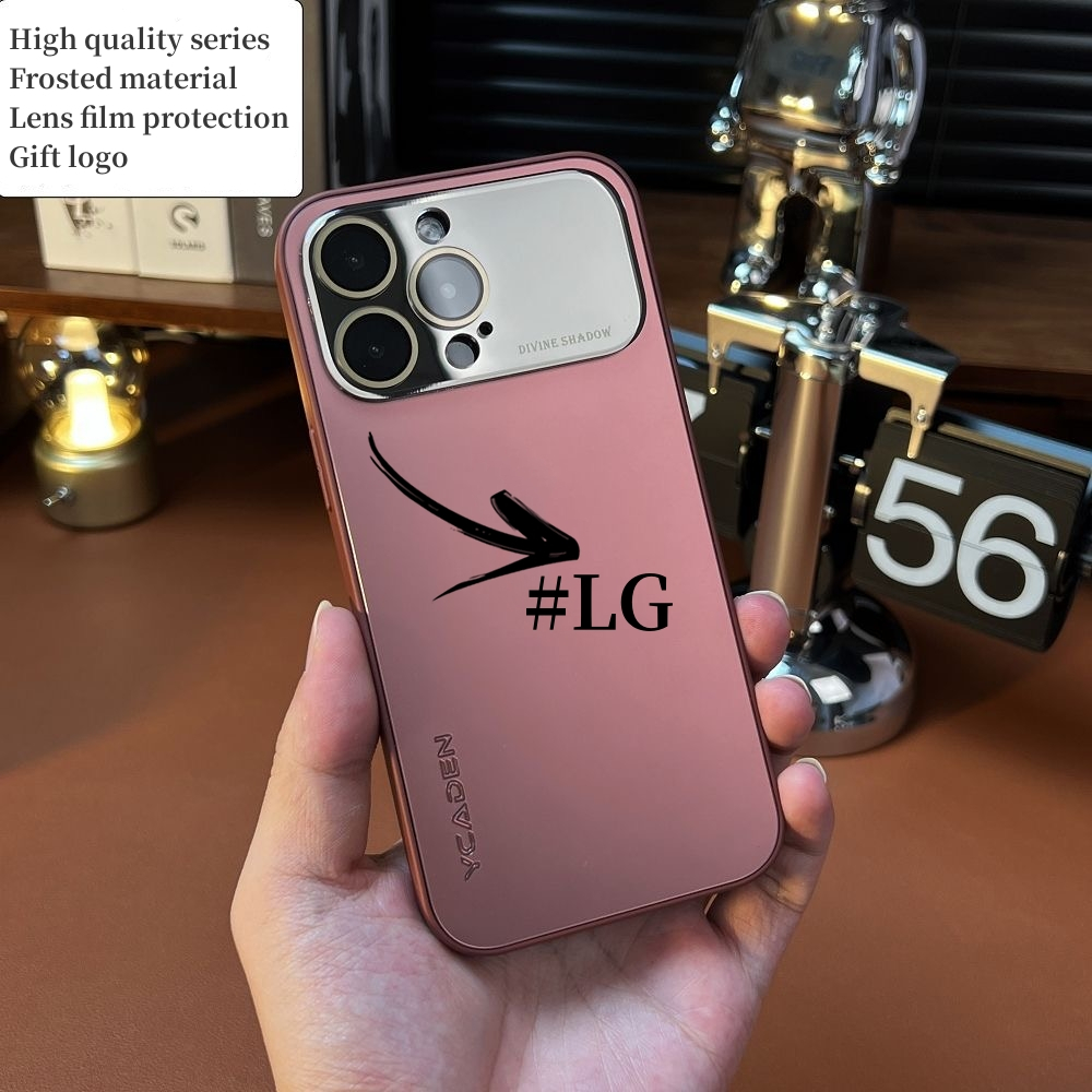 NEW!! YCADEN High quality series exterior protective goggles with HD lens film for iPhone 14 13 12 11 Pro Max phone case iPhone 13 Frosted anti fall case